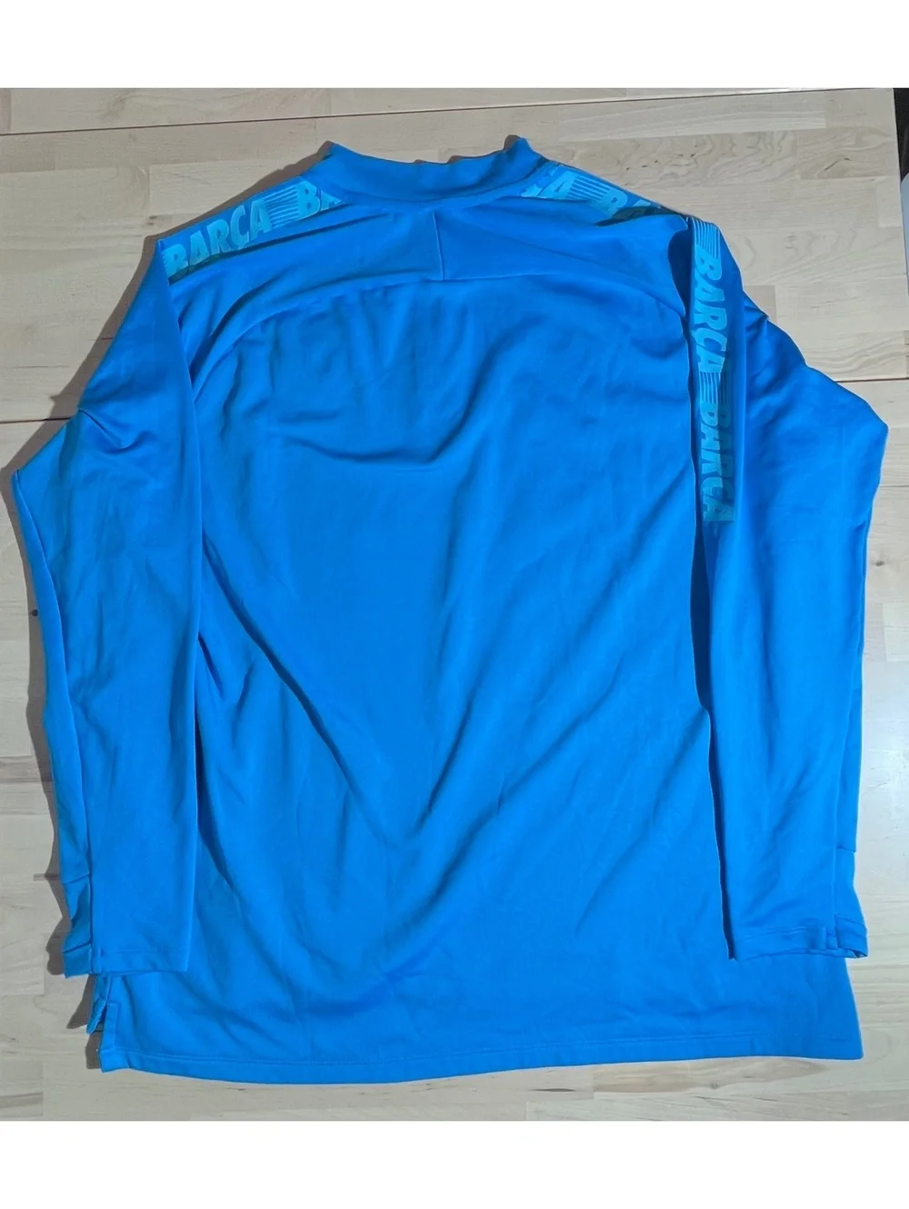 Nike Dri-FIT FC Barcelona Performance Drill Top (Blue, XXL)